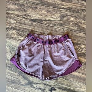 Under Armour Women's Athletic Shorts in Lavender